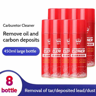 24PCS HUANGKA CARB Cleaner 450ml Carburetor Choke Cleaning Spray Injector Throttle Body Carbon Remov