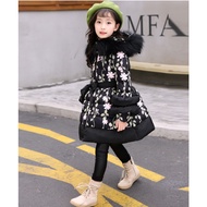 721 Fast Delivery Instant Thai Shop ️ Padded Coat With Fur-Decorated Hood Very Cute The Cannot Be Re