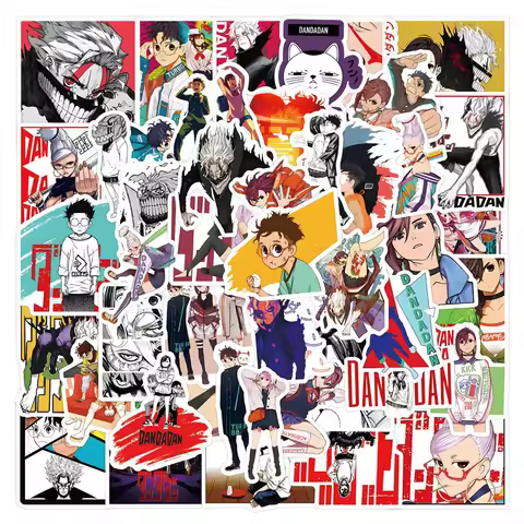 10/30/55PCS Dandadan Anime Stickers Momo Ayase Okarun Cartoon Sticker DIY Laptop Skateboard Motorcyc