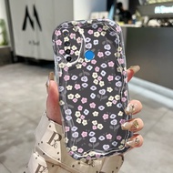 Case Realme 5 5i 5s 6i C3 C3i Narzo 10 10A 20A Transparent Case Cute Little Flower Z4883
