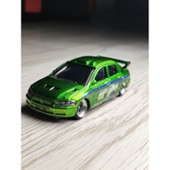 HOTWHEELS CUSTOM LANCER EVO FAST FURIOUS