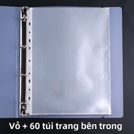 {GKYJK} High Definition A4 File Folder 100 Pages Document Organizer Storage Book A5/8 Inch Photo Col