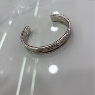 Tiffany&co .#蒂芙尼1837系列寬版925厚銀開口手鐲 重42.3g 條寬11.5mm