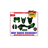 Klx bf decal sticker, klx bf motorbike decal, klx bf motorbike decal sticker, motif 13
