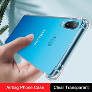 Soft Silicone TPU Case for Samsung Galaxy A8S A6S A5 A3 2017 2018 Thin Airbag Clear Back Cover Mobile Phone Accessories