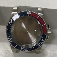 Watch Case Replacement 40MM Stainless Steel Watch Case with Sapphire Mirror for Miyota 8215 8205 820