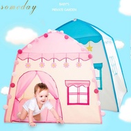 Someday Kids Play Tent Castle Large Teepee Tent for Kids Princess Castle Play Tent Oxford Fabric