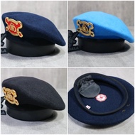 -Police Beret sabhara Beret/ Brimob Beret/ provost camel Beret/ - BRIMOB, 60