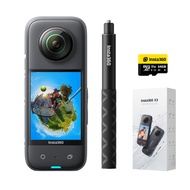 Insta360 X3 ｜ アクションカメラ 新型1/2インチ48MPセンサー IPX8防水 5.7K360度動画 72MP360度写真 手ブレ補正 アクティブHDR 4K一人称視点 60fps自撮り