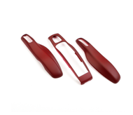 Luxury Leather for Porsche Boxster Cayman Panamera Cayenne Macan 718/911 Taycan Car Key Case Cover P