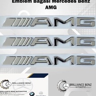 Ken AMG CHROME GRADE EMBLEM a AMG MERCEDES BENZ MERCY EMBLEM/