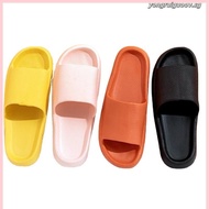 UTUNE 4.5CM Thick Sole Slippers for Men Soft Platform Home Shoes Men Outdoor Summer EVA Non-slip