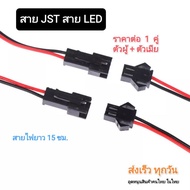 JST SM LED Cable Adapter 2 Pin Male-Female
