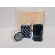 LAND ROVER DEFENDER TD5 DISCOVERY 2 L318 2.5 TD5 ENGINE OIL FILTER FUEL FILTER & AIR FILTER