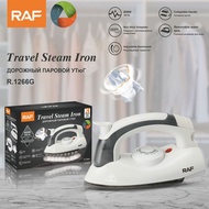 UK RAF Mini Travel Steam Iron &amp; Portable Foldable Garment Steamer 800W HandHeld Clothes Steamer Dry Iron 熨鬥 挂烫机