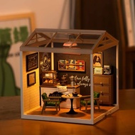 Ien ien Rolife Plastic Miniature House Daily Inspiration Cafe DW001B