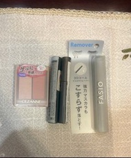 CEZANNE 雙色胭脂，Ettusais 睫毛膏，Fasio Mascara  Bundle