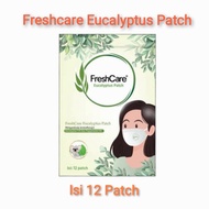 Freshcare Patch Eucalyptus Contents 12pcs - Fresh Care Paste Stickers In Masks - Suitable To Prevent Travel