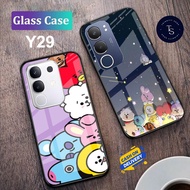 Softcase Glass For VIVO Y29 (4G) & VIVO Y29 (5G) - Case Handphone For VIVO Y29 (4G) & VIVO Y29 (5G) 