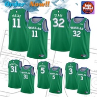 HIJAU Dallas Maverics Classics Basketball Jersey - Custom Green