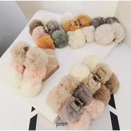 🇸🇬Furry Colorblock Claw Clip