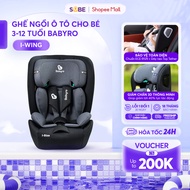 BABYRO I-WING Isofix Baby Car Seat Standard ECE-R129 Top Tether for Children 3 4 5 6 7 8 9 10 11 12 