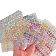 Set of 25 icon stickers, DIY stickers for girls