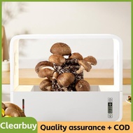Clearbuy-my Transparent Viewing Mushroom Growing Tent LED Lighting Box Automatic Still Air for Home