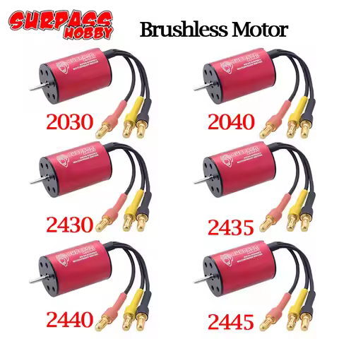 SURPASS HOBBY 2030 2040 2430 2435 2440 2445 Waterproof Brushless Motor for Wtloys 1/12 1/14 1/16 1/1