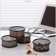 WRC Paperclip Storage Box Push Pin Container Ventilated Pin Storage Case For Office