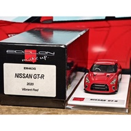 1/43 MakeUp EM463G NISSAN GTR (R35) 2020 Vibrant Red Original Package Flawless, SF On Delivery.