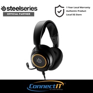 SteelSeries Arctis Nova 3 Gaming Headset With AirWeave Memory Foam &amp; 360° Spatial Audio (1 Year Local Warranty)