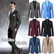 2017 Men s New High End Suit Casual Blazer for Business Plus Size 6 Colors