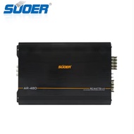 SUOER AR-480 Big Sale Class AB 4 Channel 1000 Watt Power Audio Car Amplifier Factory Amplifier Car A