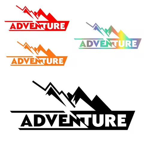 PVC LYKX Car Sticker – Motorcycle Top Box Reflective Adventure Decal
