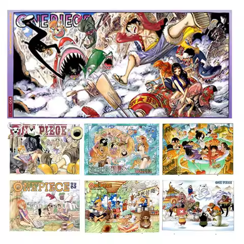 New One Piece Picture Home Decor MonkeyD Luffy Modular Canvas Mico Robin Painting Modern Printed Pos