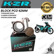 KZR BLOCK PCO SPEC COM SET RACING Y15ZR 62MM