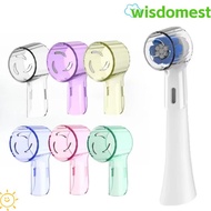 WISDOMEST 4PCS Toothbrush Heads Dustproof Cover, Replacement Heads Plastic Electric Toothbrush Caps,
