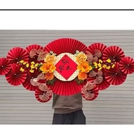 Decorative wall paper fan material paper fan decoration