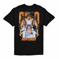 Mazai T-Shirt Anime One Piece Rob Lucci CP 0 Black - Men's T-Shirt Wanita