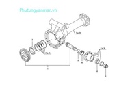 บายศรีเดือยหมู Yanmar EF393T EF453T EF494T