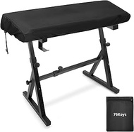 76 Keys Piano Keyboard Cover Compatible with MODX M7 KORG Pa5X 76,KRONOS 73,Roland FA-07,and More, W