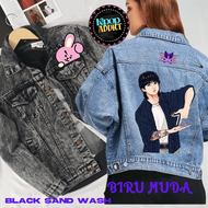 JAKET JEANS BTS JUNGKOOK BANYAK DESAIN BAHAN PREMIUM UNLIMITED STOCK