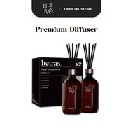 HETRAS Premium Diffuser (500ml x 2bottle) | Daisy Hotel Wood Jeju Namsan Flower Park Black Cherry Ro
