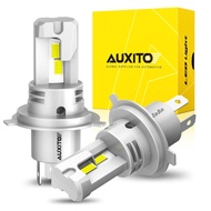 AUXITO 2 ชิ้น 9003 H4 LED ไฟหน้า High และ Low Beam Canbus Fanless Design Head Light สําหรับรถยนต์รถจ