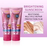 Sunscreen LBLS Rose SUNSCREEN Multi-Effect Repair Isolation BB Cream Moisturizing Oil Control Concea