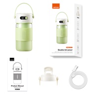 JAMAY เครื่องคั้นน้ำผลไม้แบบพกพา | ความจุขนาดใหญ่ 700 มล. | ชาร์จผ่าน USB | จอแสดงผลอัจฉริยะ | เครื่