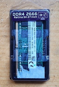 16GB DDR4 2666MHz SK Hynix for iMac 5K or Win Laptop SO-dimm 2Rx8 PC4- 2666