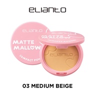 ELIANTO Matte Mallow Compact Powder (Ringan/Lembut/Ringan/Sangat Halus)
