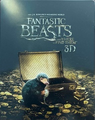 Fantastic Beasts and Where to Find Them (สัตว์มหัศจรรย์และถิ่นที่อยู่) : Blu-ray กล่องเหล็ก แผ่นแท้